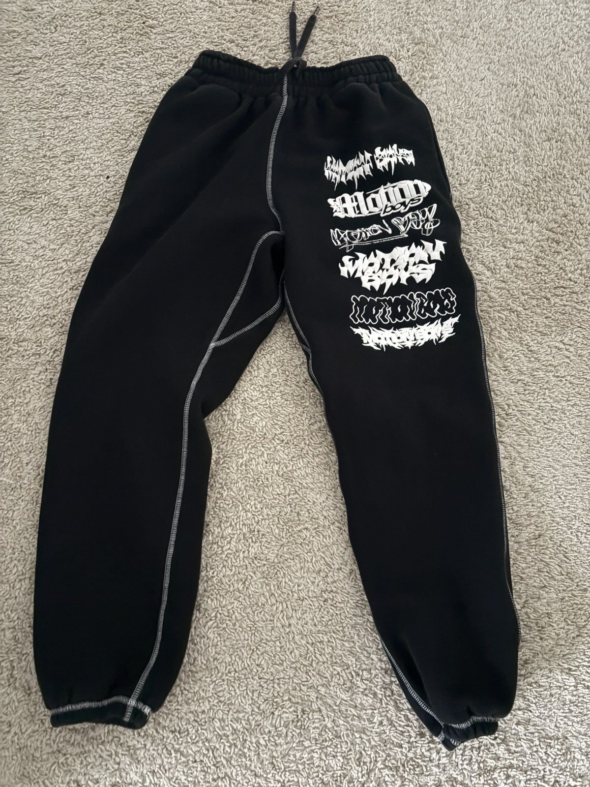 Other Motion Boys Contrast Stitching Sweats Size US 30 / EU 46 - 1 Thumbnail