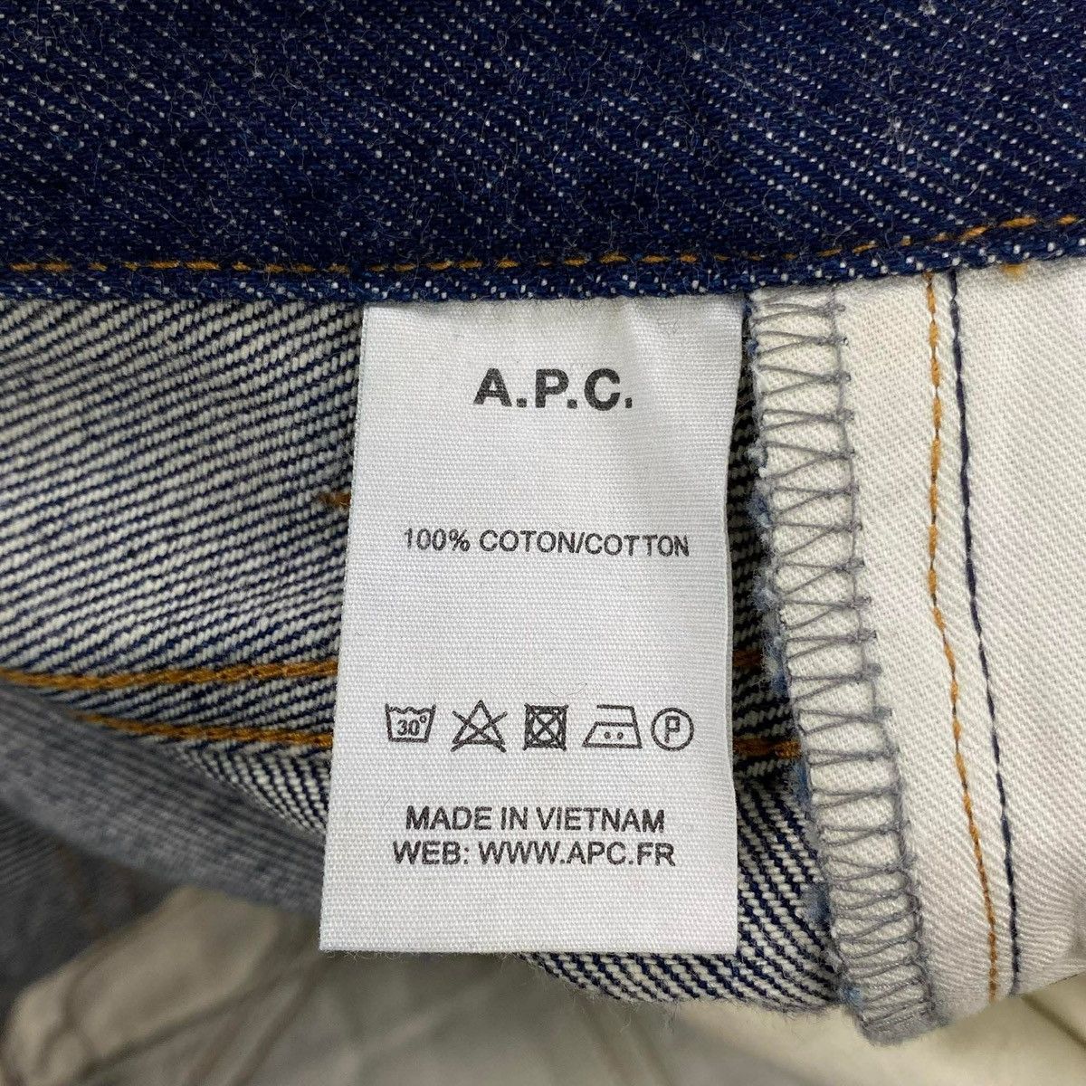 Petit New Standard – Raw Selvedge Denim Pants