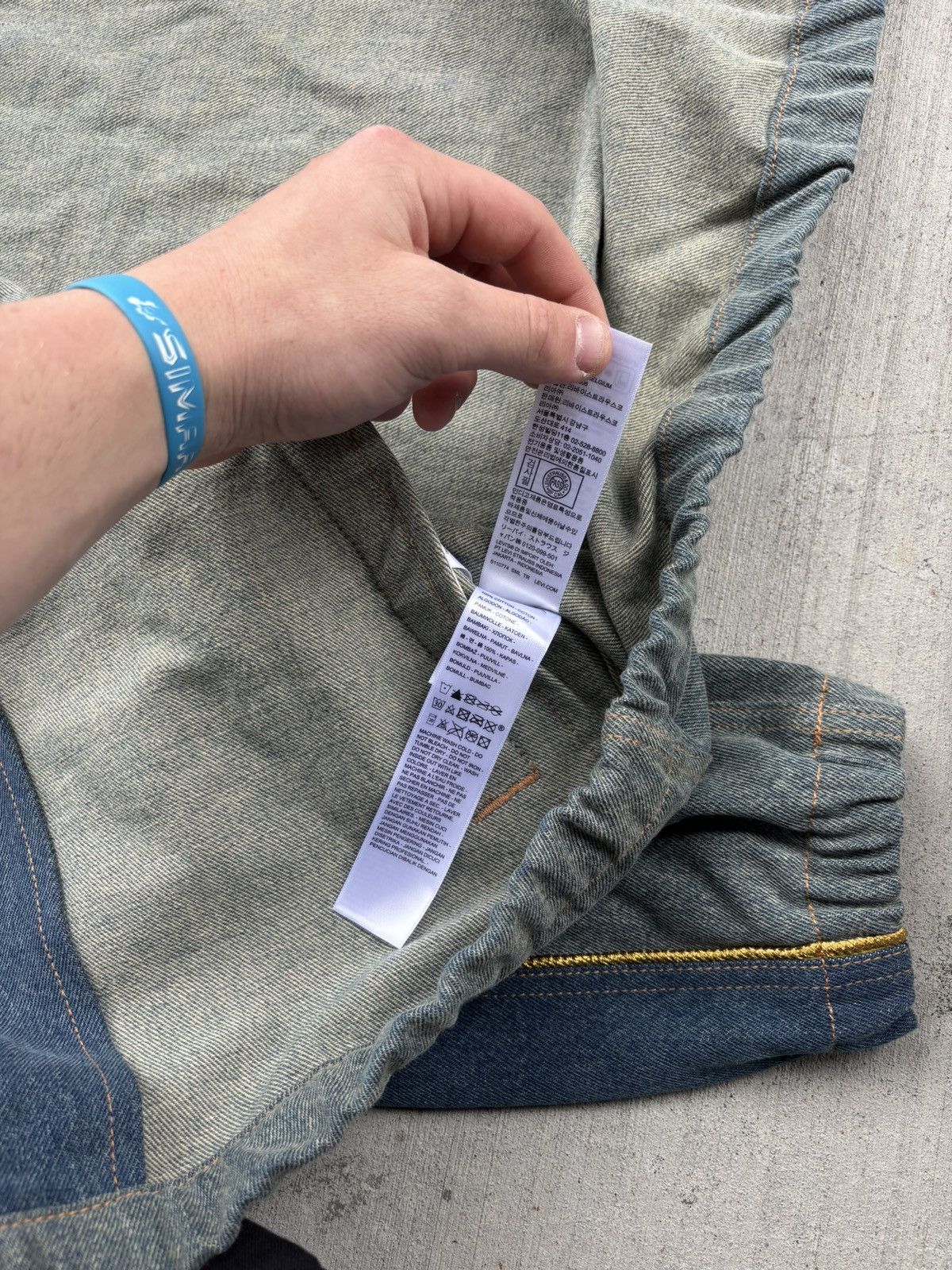 DENIM TEARS × Levi's Denim Tears x Levis Two Tone Jacket Size US M / EU 48-50 / 2 - 10 Thumbnail