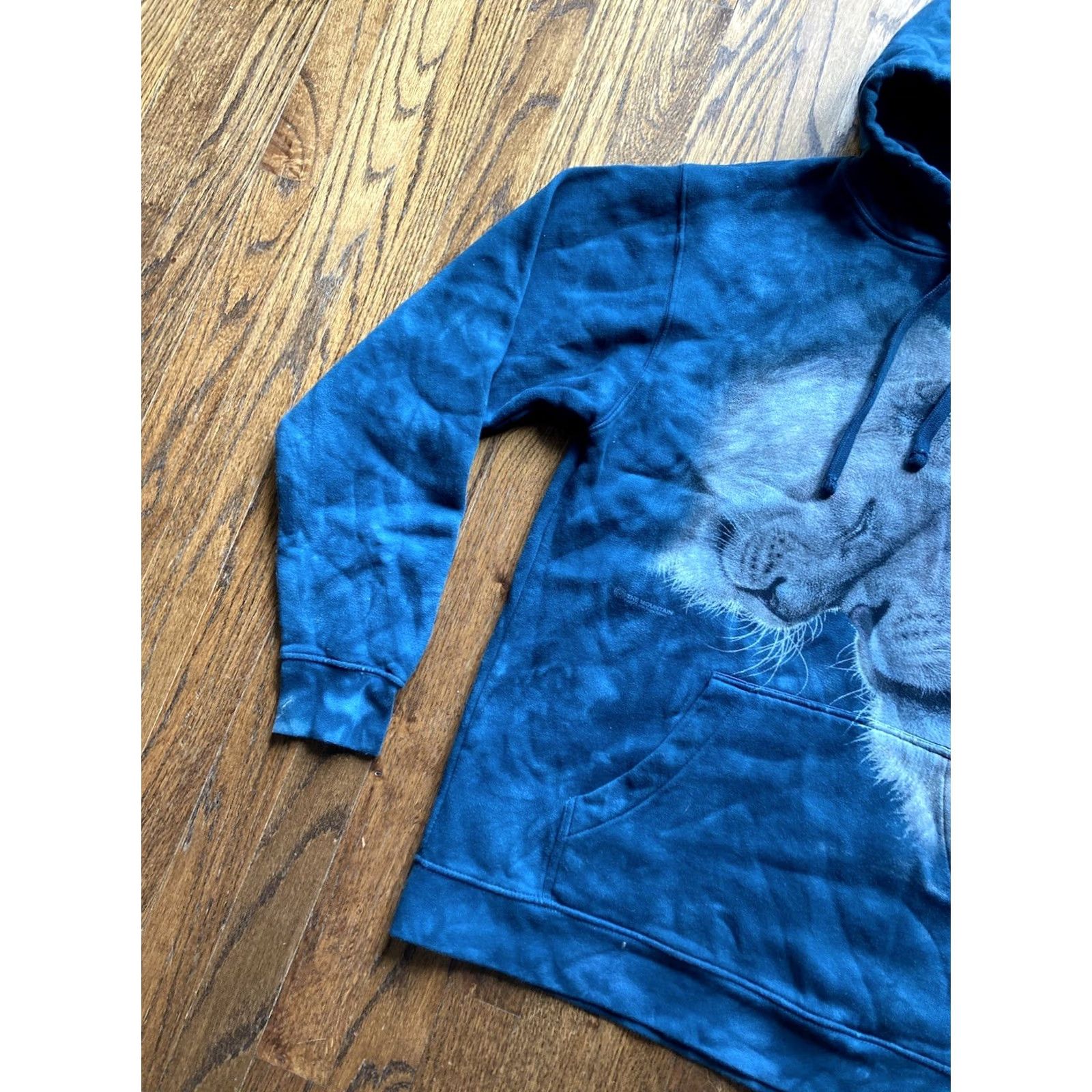 The Mountain The Mountain Hoodie Size Small Blue Tie Dye Sweatshirt Nature Animals Men Size US S / EU 44-46 / 1 - 2 Thumbnail