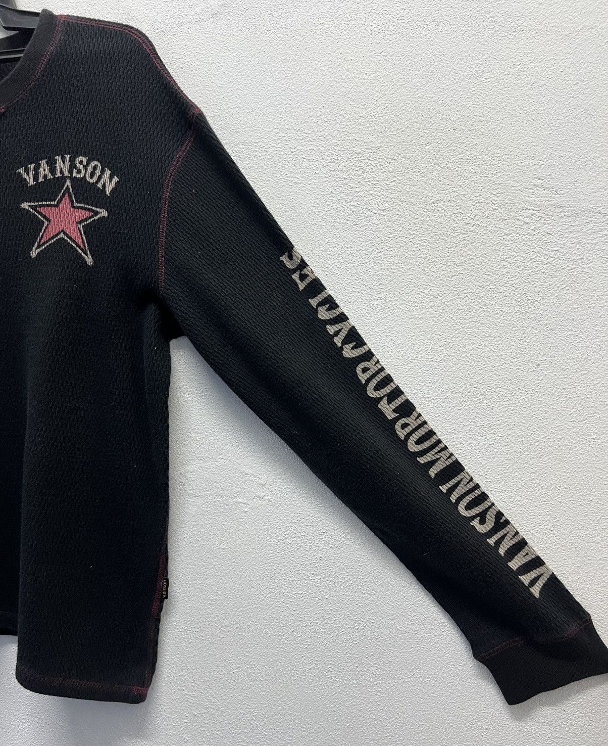 Vintage VINTAGE VANSON MOTORCYCLES SPEED-KING SWEATSHIRT Size US XL / EU 56 / 4 - 6 Thumbnail