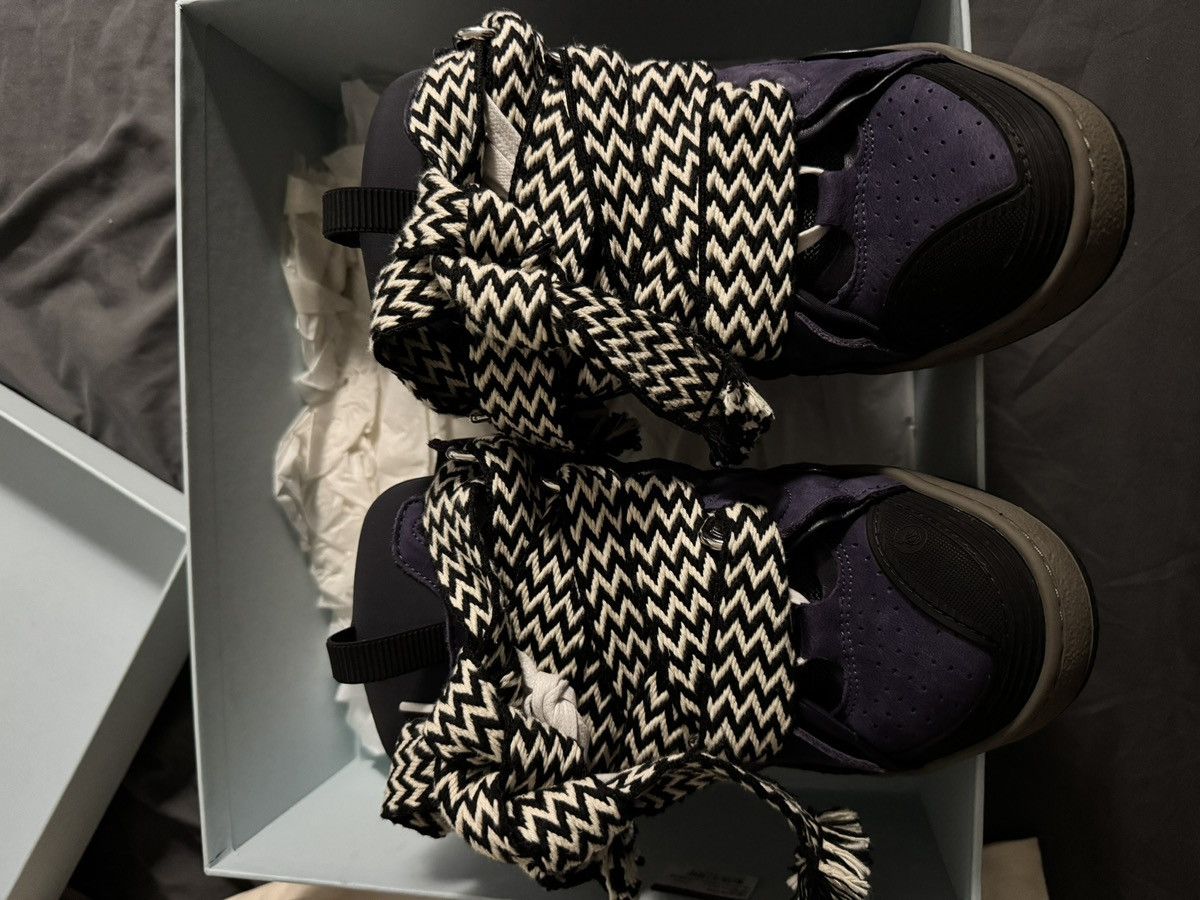 Lanvin LANVIN CURB SNEAKER VNDS SIZE 9 PURPLE/GRAY Size US 9 / EU 42 - 2 Thumbnail