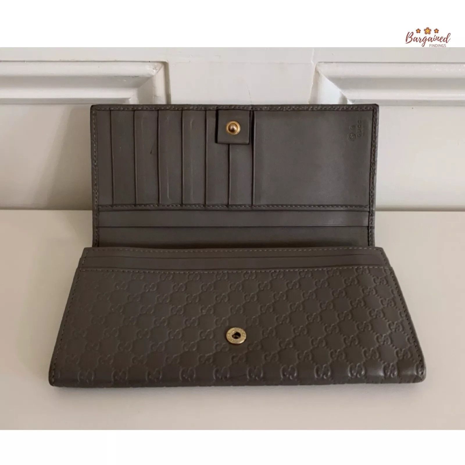 Gucci GUCCI Microguccissima Leather Continental Long Bifold Wallet Size ONE SIZE - 4 Thumbnail