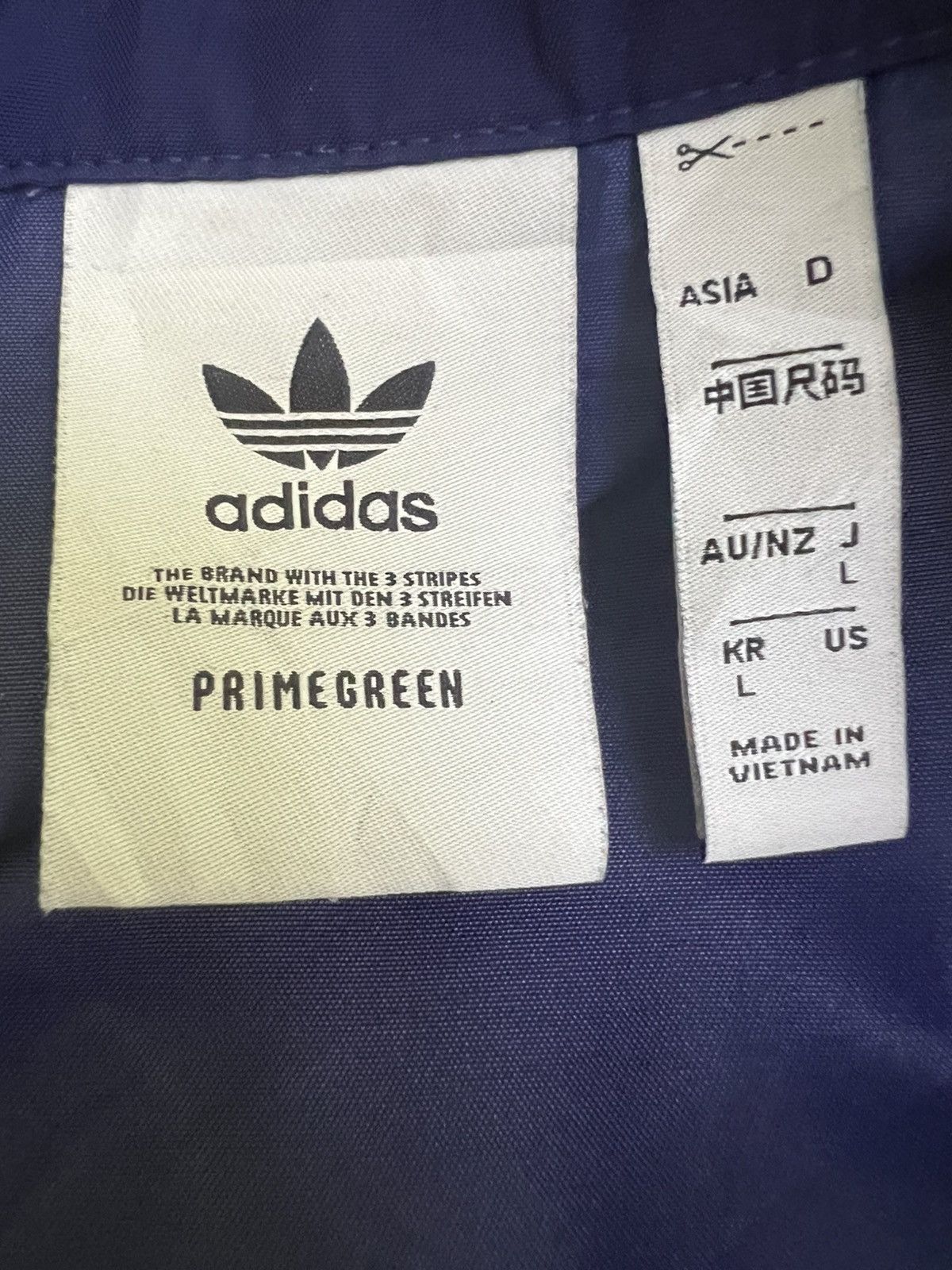 Adidas Vestes coupe-vents Veste - Coach Jacket homme bleu Size US XL / EU 56 / 4 - 12 Thumbnail