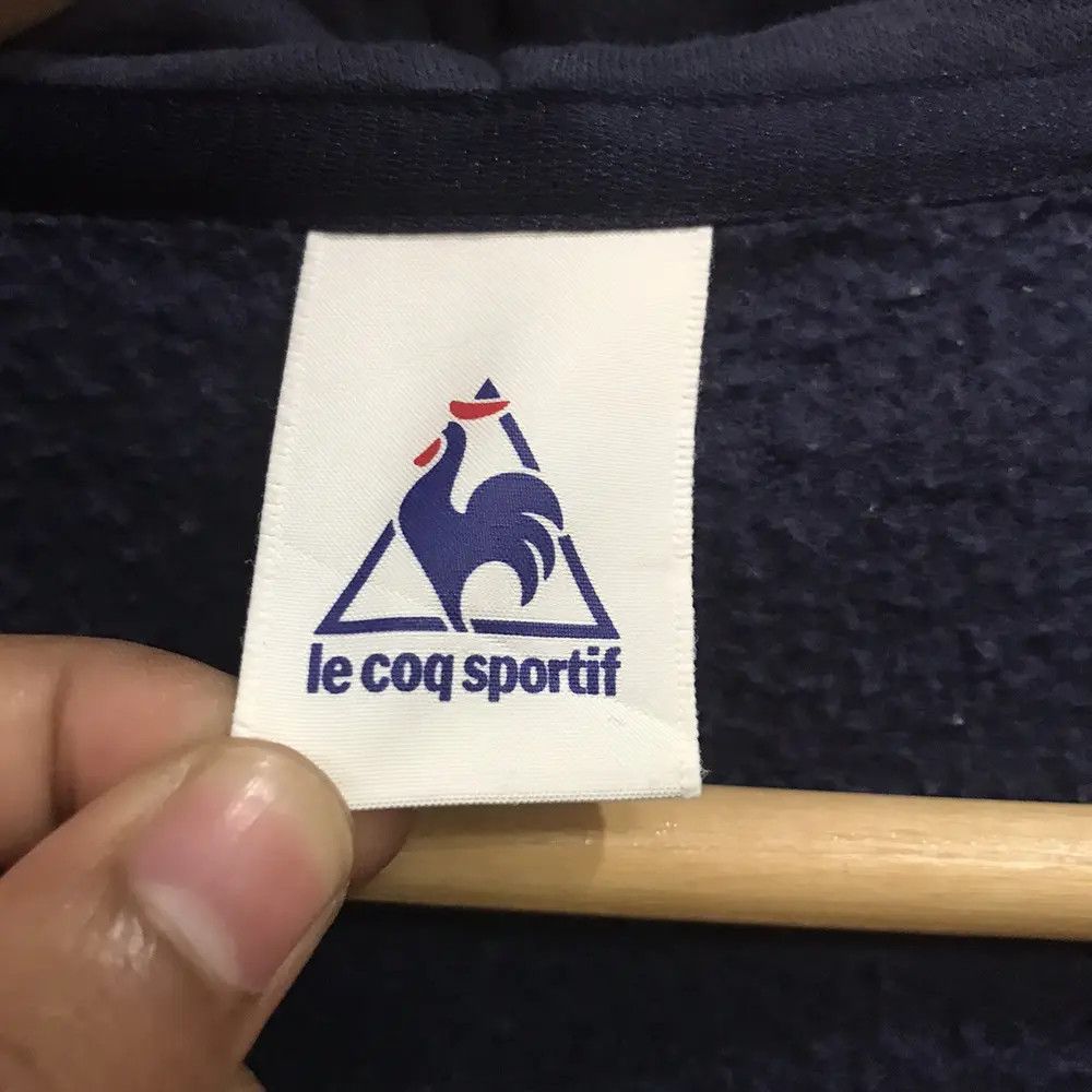 Le Coq Sportif × Vintage Le Coq Sportif Small Logo Hoodies Size US S / EU 44-46 / 1 - 6 Thumbnail