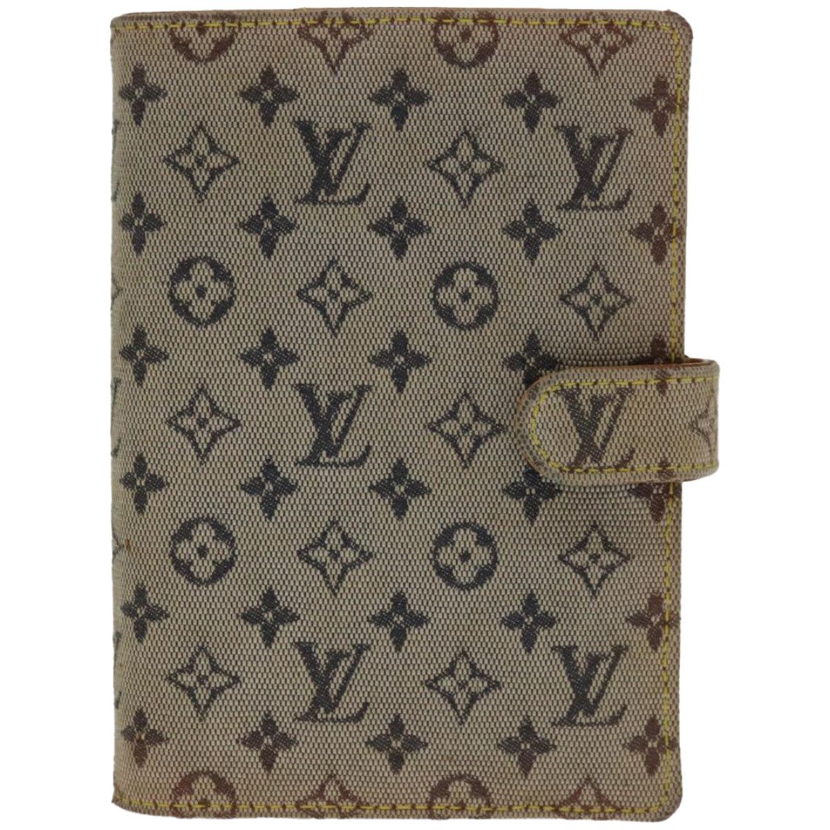 Louis Vuitton Agenda Pm Blue Canvas Wallet (Pre-Owned) Size ONE SIZE - 1 Thumbnail