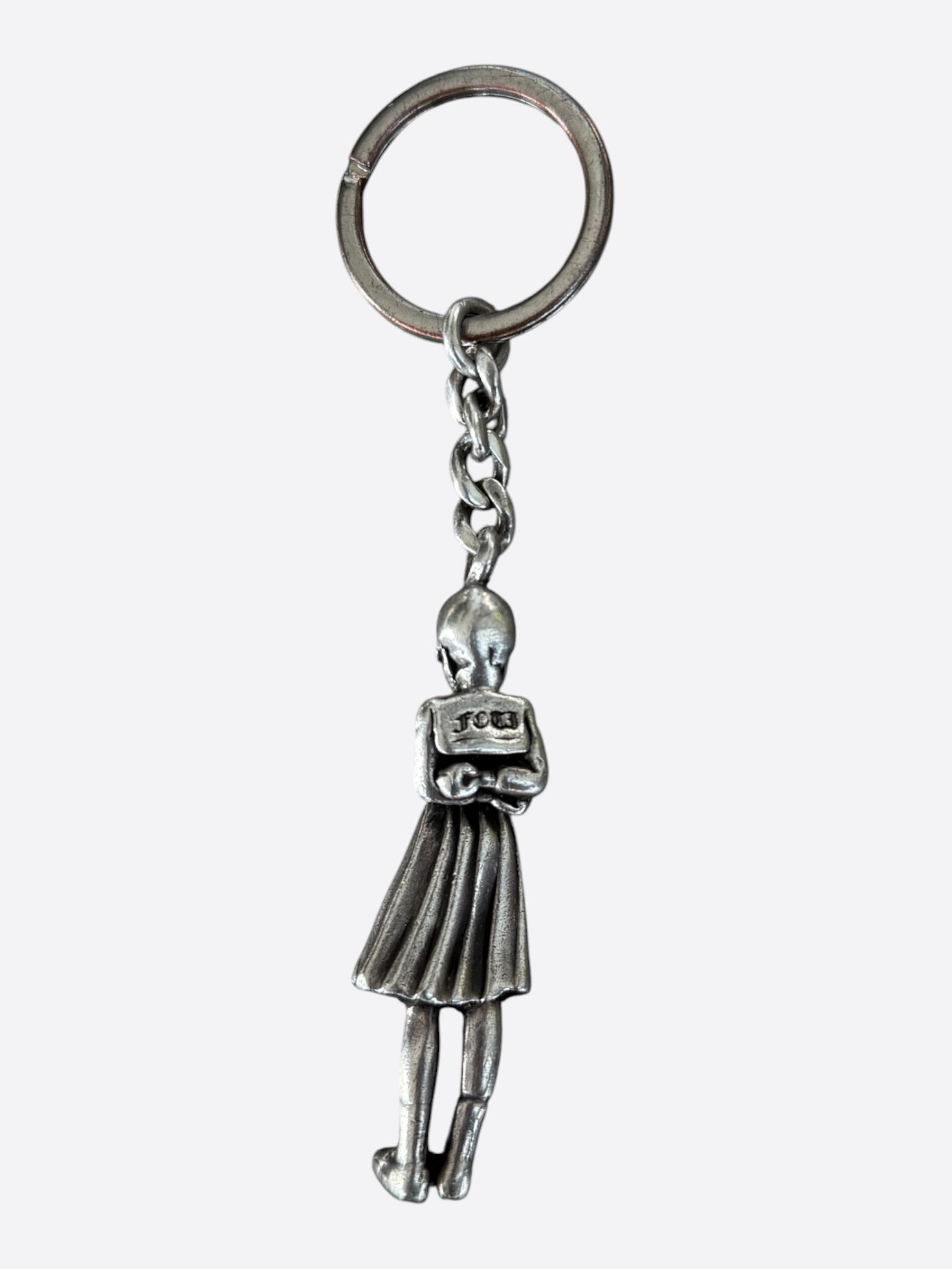 Chrome Hearts Chrome Hearts Foti Silver Skippy Key Chain Size ONE SIZE - 2 Thumbnail