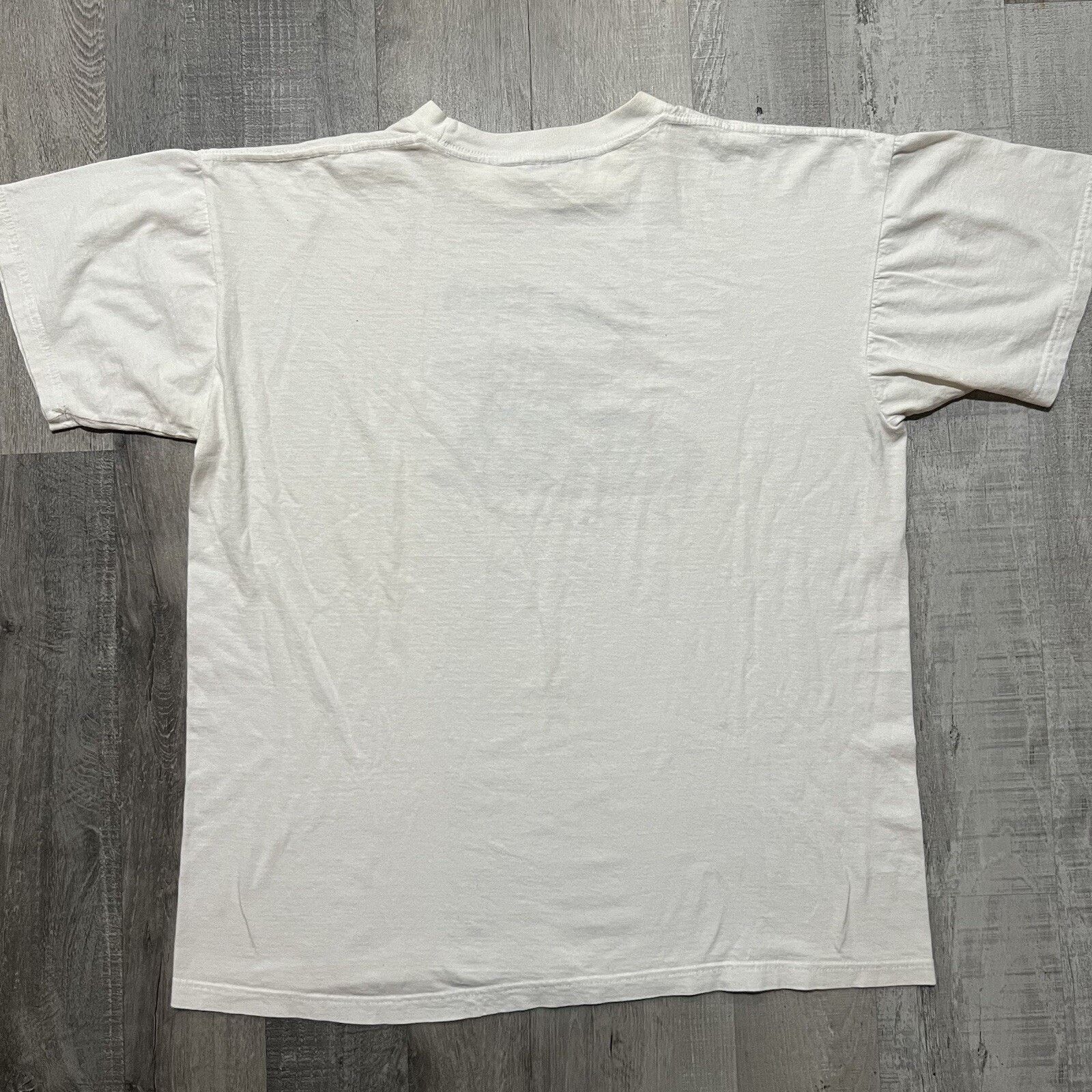 Vintage VTG Venice Beach California Volkswagen White Hippie Shirt XL Size US XL / EU 56 / 4 - 2 Thumbnail