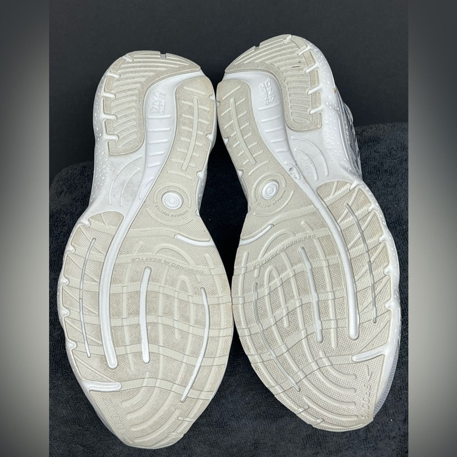 Brooks Brooks Glycerin GTS 20 Mens 13 D Shoe Gray Sneaker WORN ONCE Size US 13 / EU 46 - 8 Thumbnail