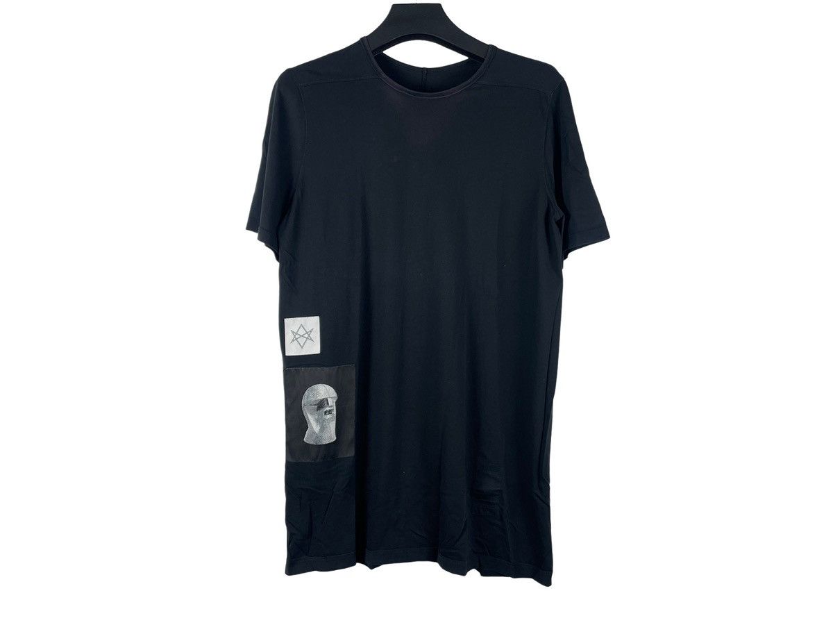Rick Owens Drkshdw Rick Owens x Rick Owens DRKSHDW Printed Level Tee Size US L / EU 52-54 / 3 - 1 Thumbnail