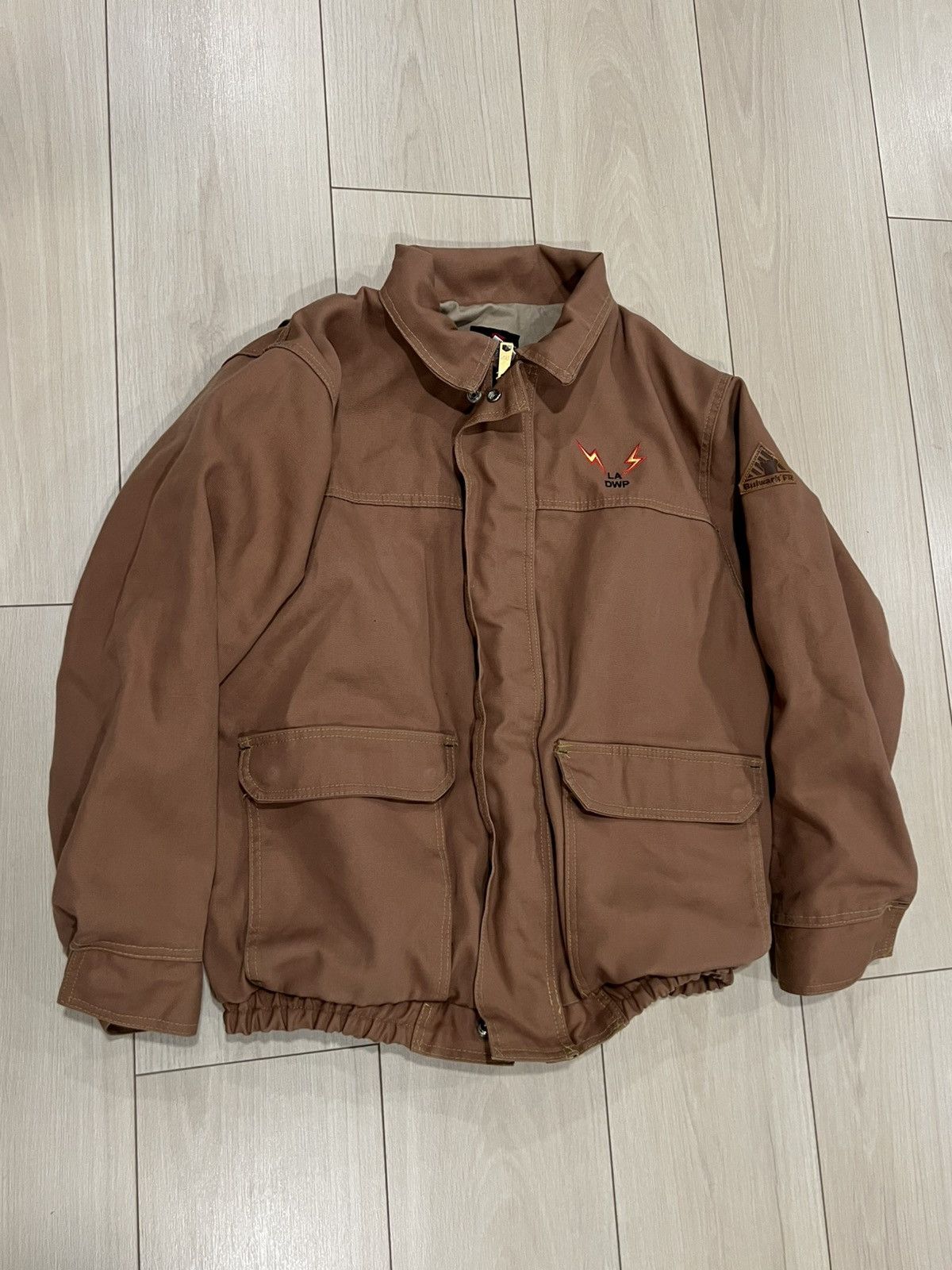 90’s 2000’s Y2K Vintage Bulwark Retro Utility Work Jacket