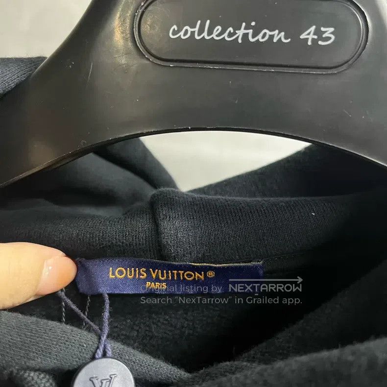 Louis Vuitton Louis Vuitton Black tool print embroidered hooded sweatshi Size US M / EU 48-50 / 2 - 2 Thumbnail