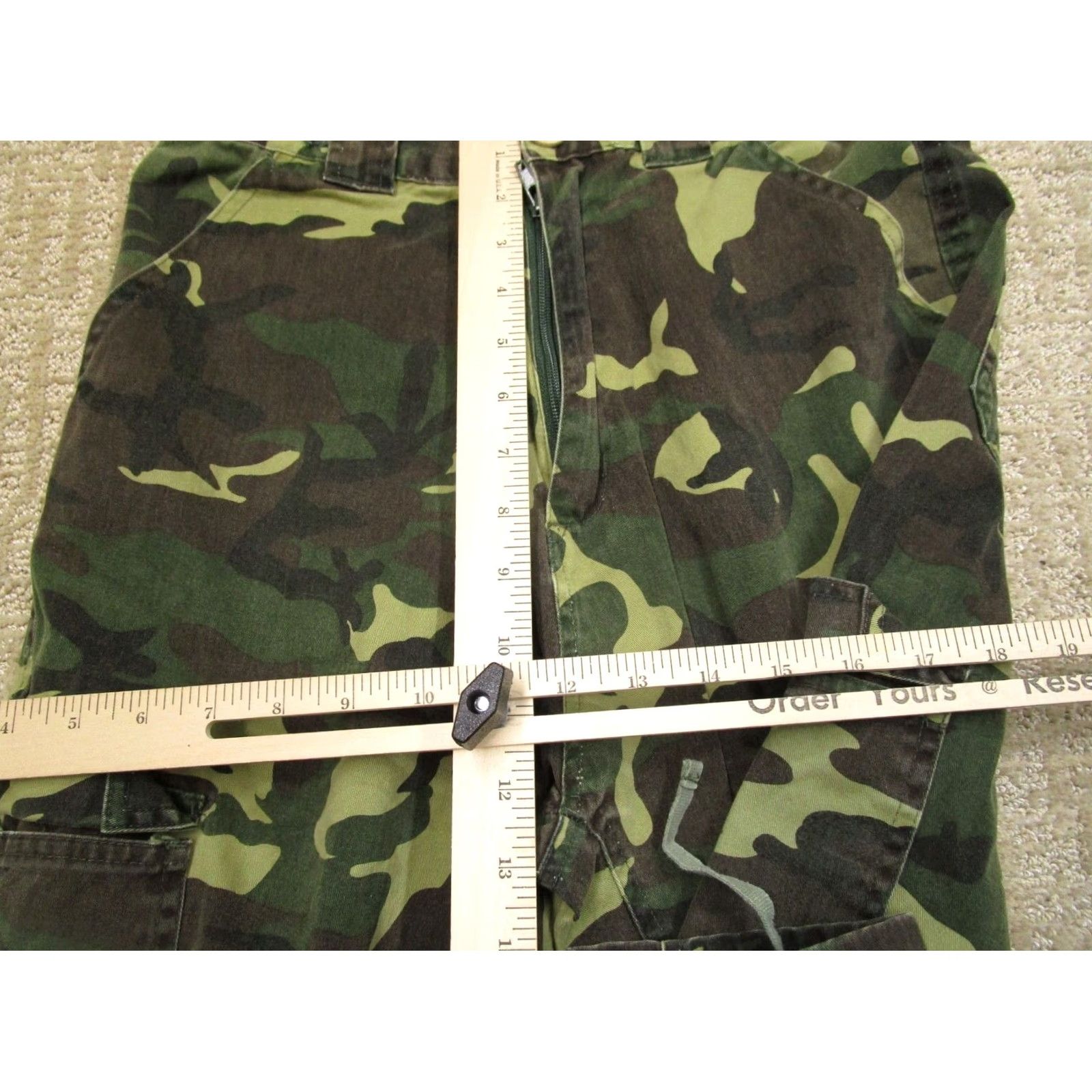 Vintage VINTAGE Game Winner Green Woodland Camo Cargo Pants Women L Regular Denim Cotton Cargo Pants Adult Womens Size 36" / US 14 / IT 50 - 6 Thumbnail