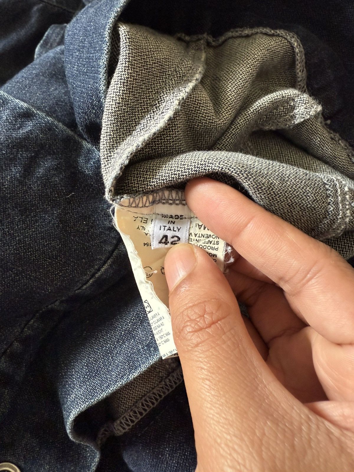 Maison Margiela Maison Margiela MM6 Double Breasted Denim jacket Size M / US 6-8 / IT 42-44 - 10 Thumbnail