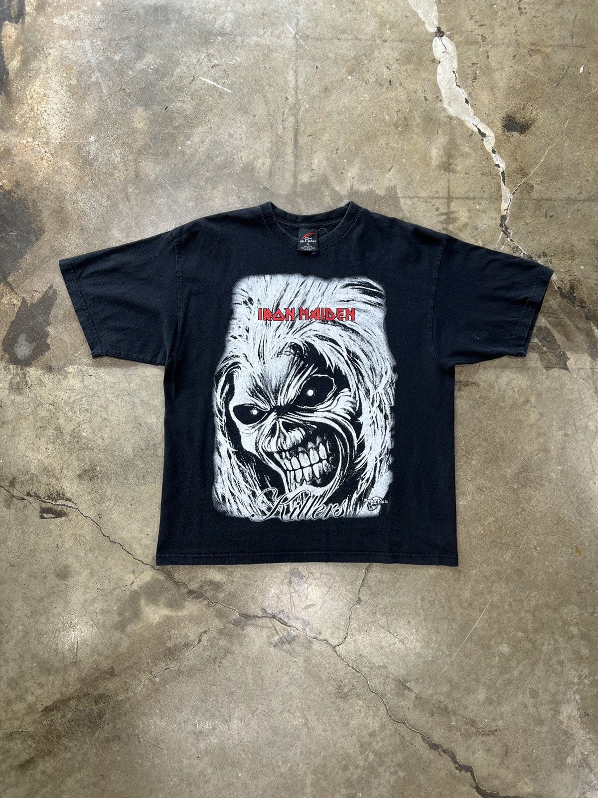 Band Tees × Vintage Vintage 1999 Iron Maiden Killers Eddie Front Graphic Tee XL Size US XL / EU 56 / 4 - 2 Thumbnail