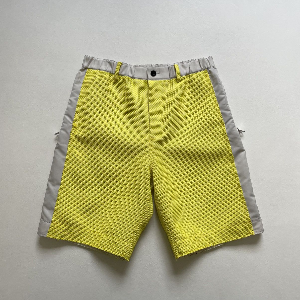 Sacai Reworked Neon Mesh/Nylon Military Shorts Size US 34 / EU 50 - 12 Thumbnail
