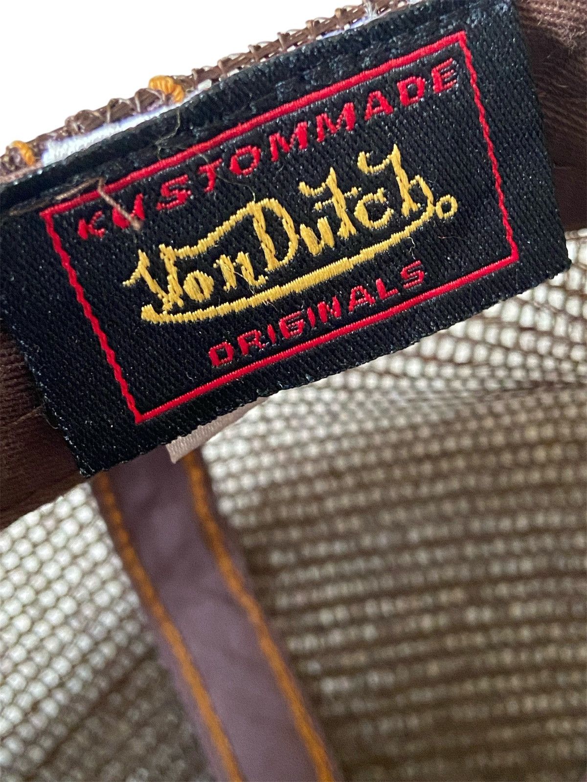 Hat Club × Von Dutch Von Dutch Suede Leather Shearling Fur Fuzzy Trucker Hat Size ONE SIZE - 5 Thumbnail