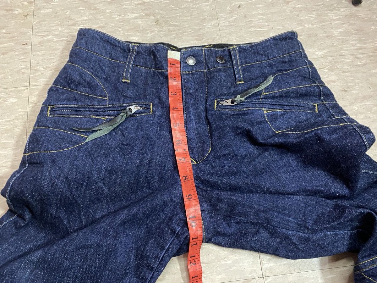 Designer × Japanese Brand Max fritz femme japan biker zipper pocket denim jeans Size US 28 / EU 44 - 13 Thumbnail