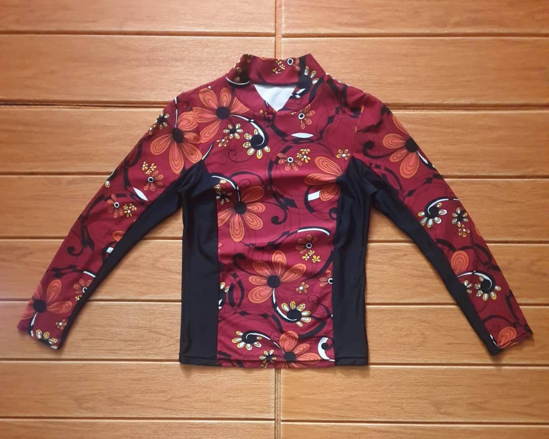 Japanese Brand Flowers stretching Longsleeve shirt Size S / US 4 / IT 40 - 1 Thumbnail
