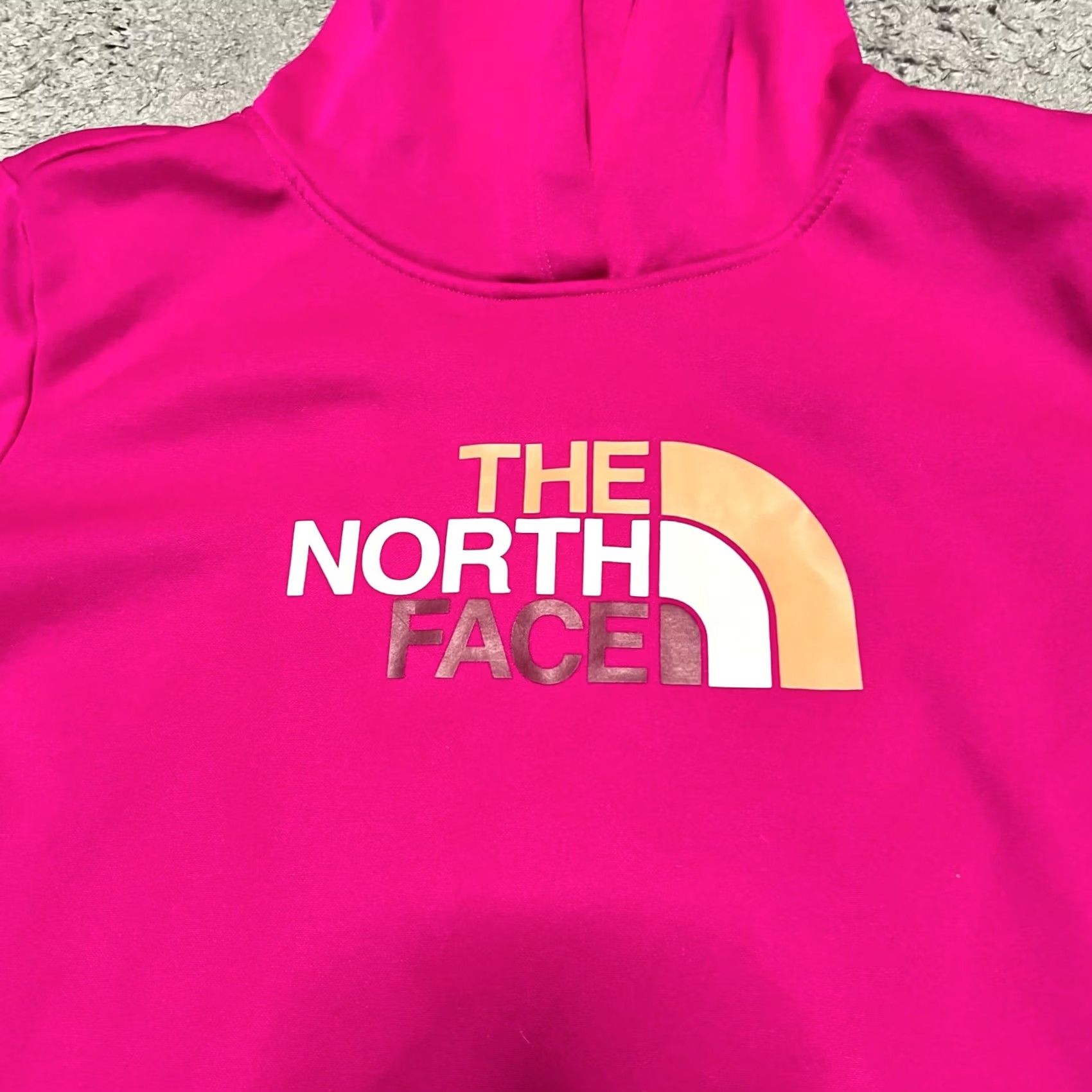 The North Face The North Face Hoodie Womens XL Hot Pink Pullover Hiking Outdoor Sweatshirt Size XL / US 12-14 / IT 48-50 - 2 Thumbnail