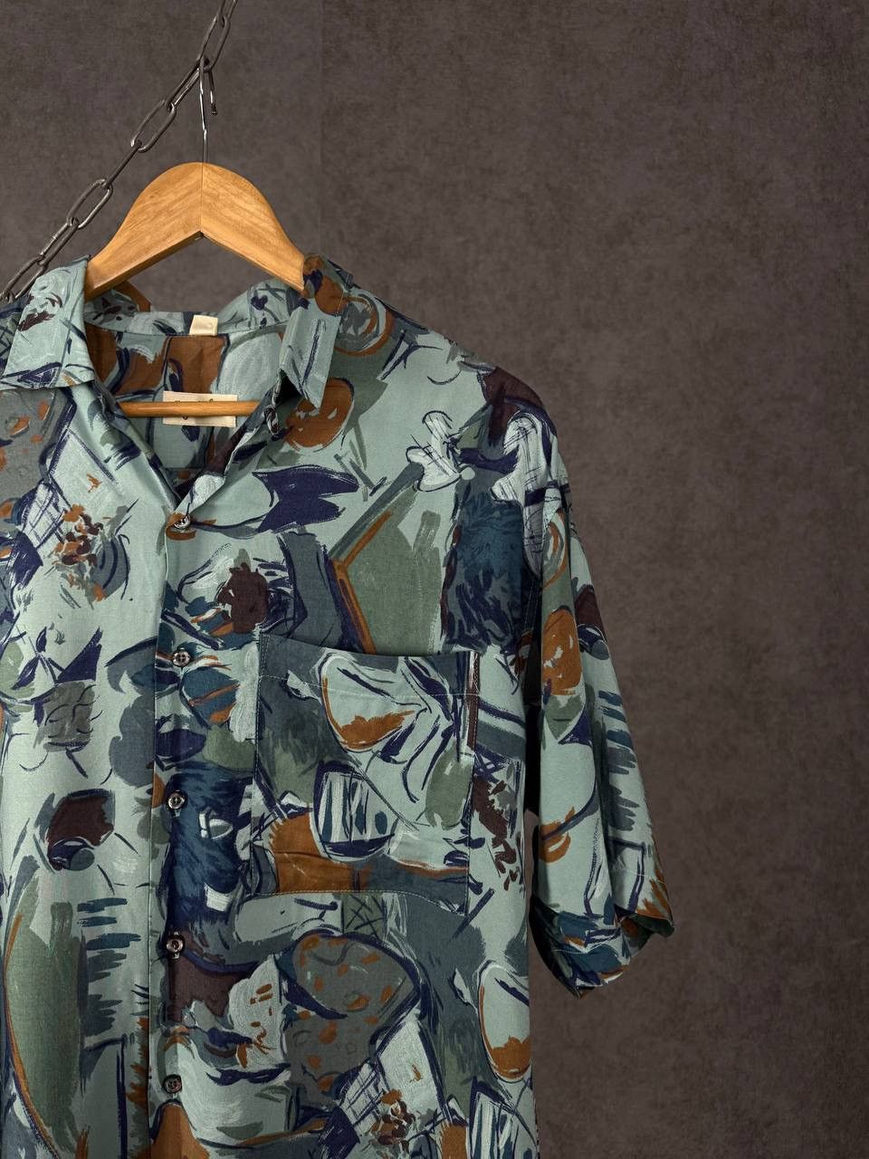 Vintage Art crazy hawaiian vintage shirt Size US XL / EU 56 / 4 - 2 Thumbnail
