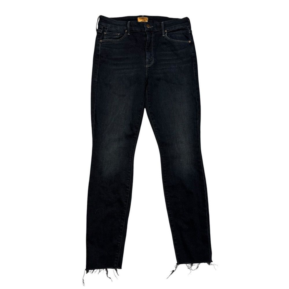MOTHER MOTHER The Looker Ankle Fray Coffee, Tea, Or Me? Jeans Size Size 27" / US 4 / IT 40 - 2 Thumbnail