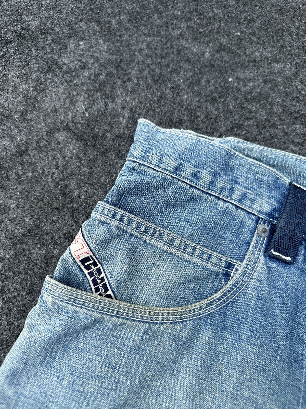 Dogtown × JNCO × Mecca Mecca Usa Baggy Short Denim Pant Size 36 D82 Size US 36 / EU 52 - 17 Thumbnail