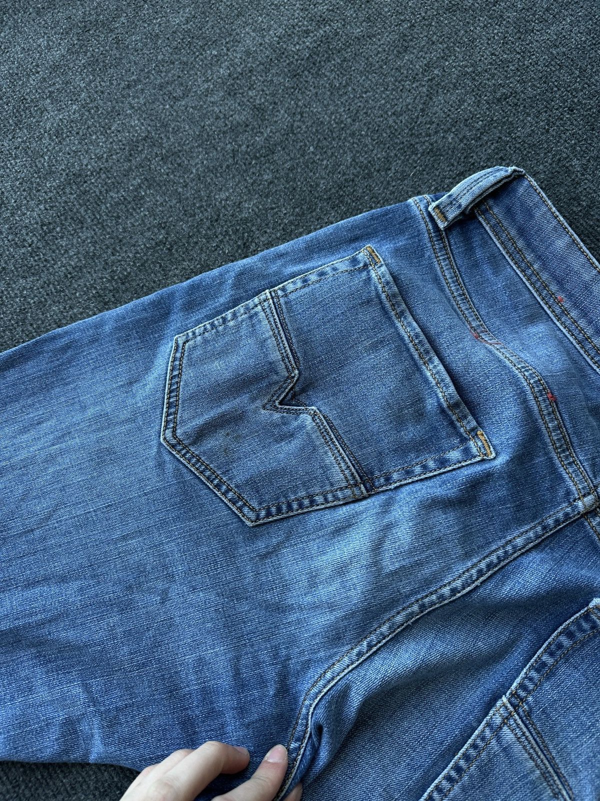 Diesel 🚨 RARE DIESEL MEN DENIM JEANS AVANT GARDE IFSIXWASNINE Y2K Size US 32 / EU 48 - 14 Thumbnail