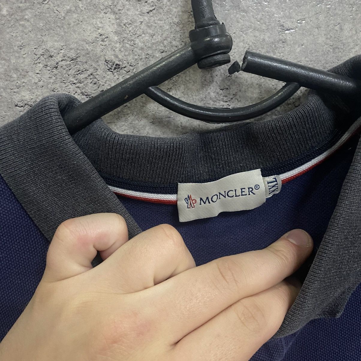 Moncler Moncler Polo T-shirt Size US XXL / EU 58 / 5 - 6 Thumbnail
