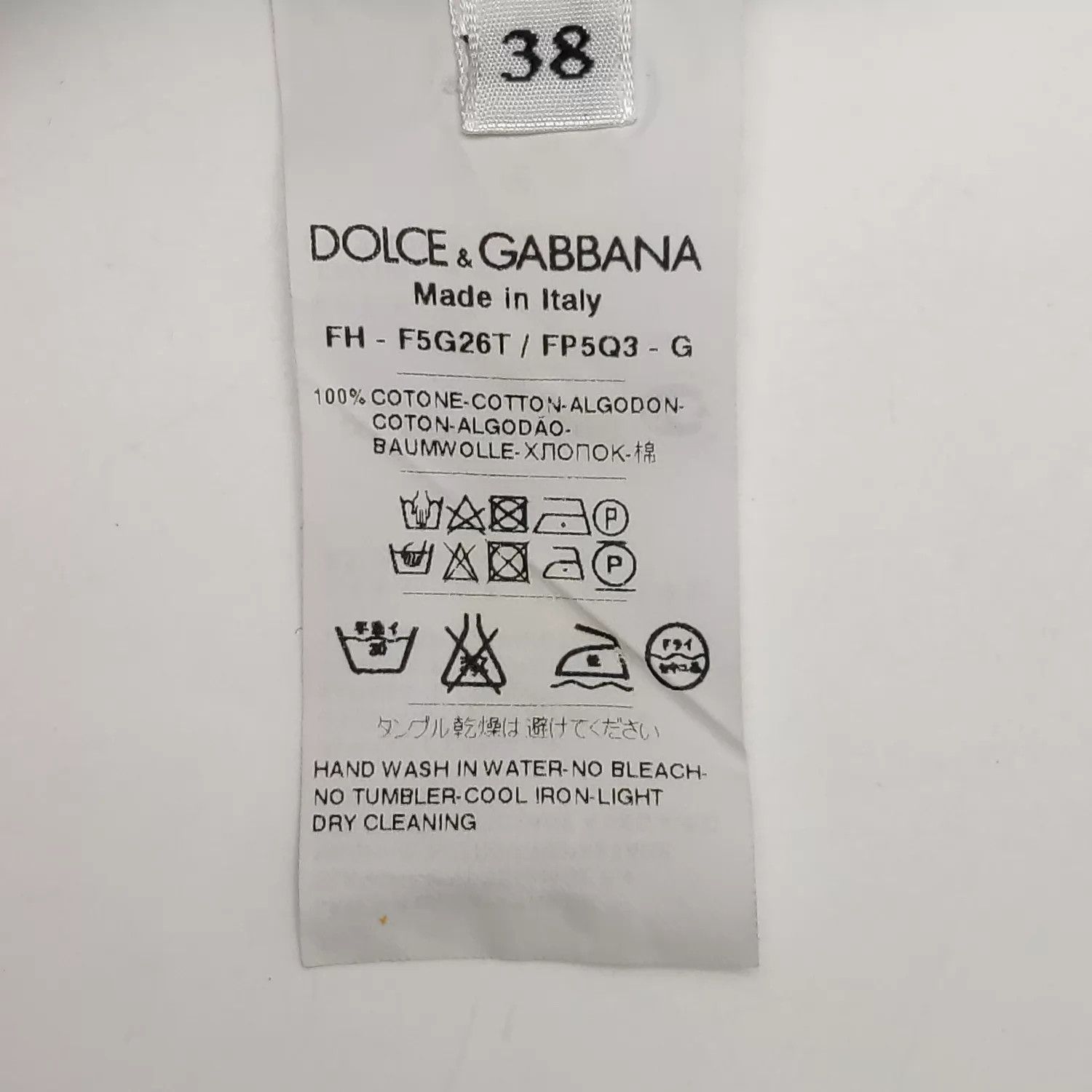 Dolce & Gabbana DOLCE & GABBANA Shirt 38 Size XS / US 0-2 / IT 36-38 - 2 Thumbnail