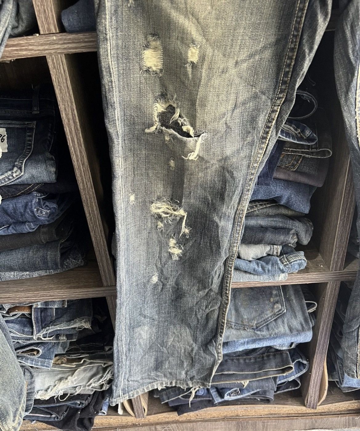 Z Brand 🔥Vintage Z Brand Distressed Denim Size US 31 - 6 Thumbnail