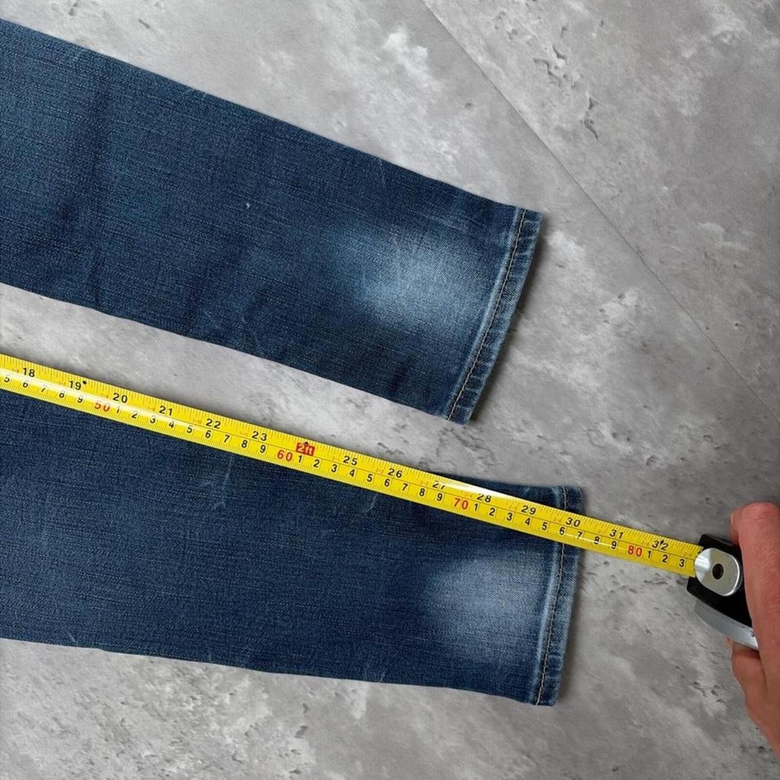 Rock Revival Y2K Rock Revival Grunge Jessica Skinny Gothic Denim Jeans Size 42" / US 20 - 7 Thumbnail
