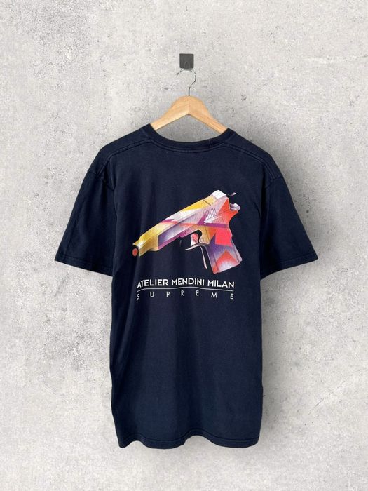 Supreme mendini cheap gun tee