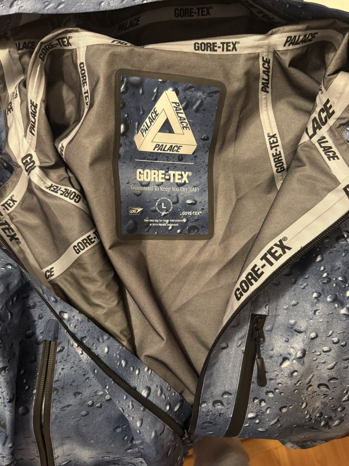 Palace Palace Gore Tex Raindrop Jacket Size US L / EU 52-54 / 3 - 5 Thumbnail