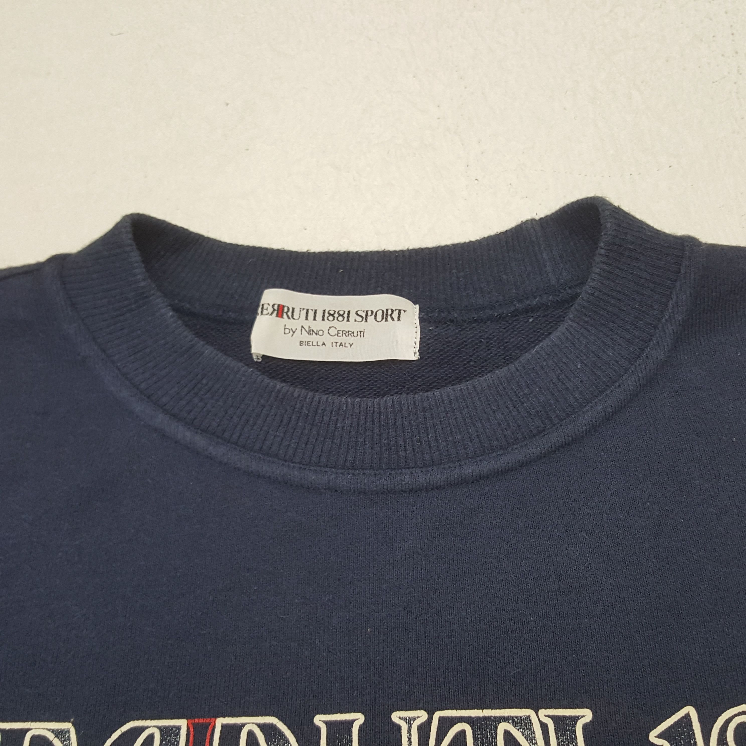 Cerruti 1881 × Vintage Vintage Cerruti 1881 Sport Italian Brand Sweatshirt C290N6 Size US M / EU 48-50 / 2 - 4 Thumbnail