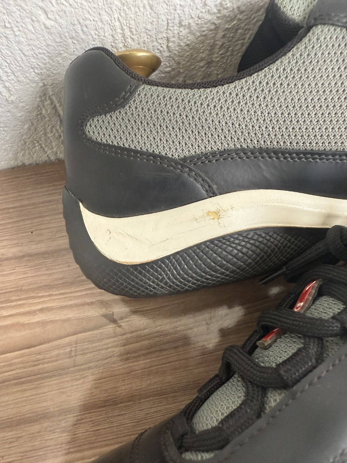 Prada America cup leather trainers Size US 8 / EU 41 - 21 Thumbnail