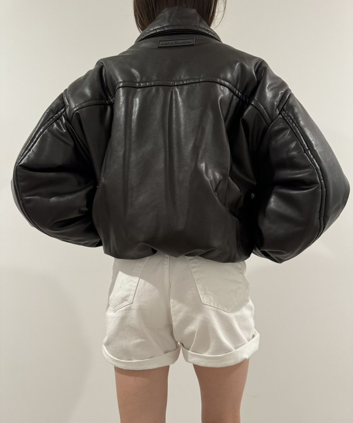 Acne Studios Acne Studios Coated Bomber Jacket Size XXS / US 00 / IT 34 - 14 Thumbnail