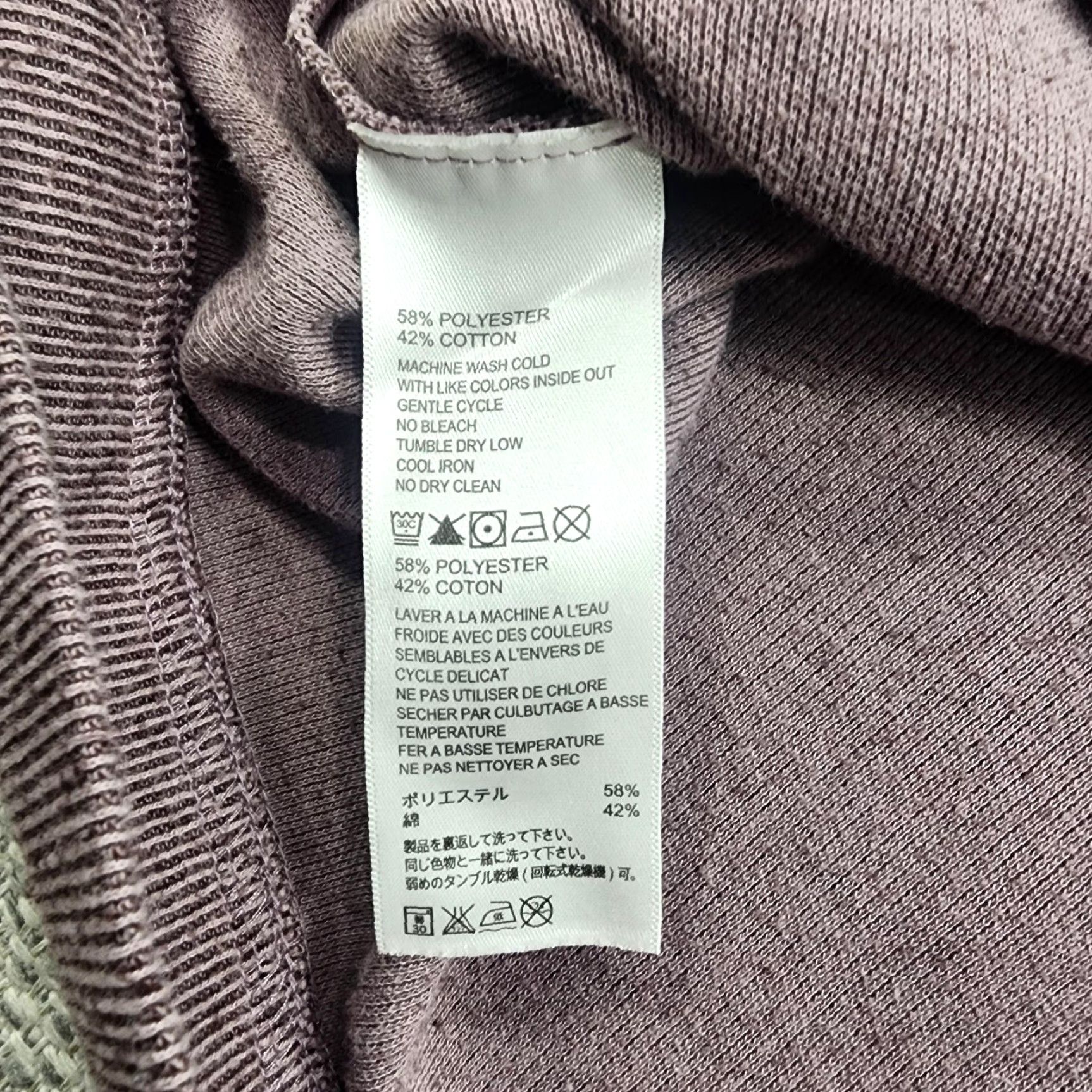 Tommy Bahama Tommy Bahama Pullover Mens Large Purple 1/4 Snap Mock Neck Sweater Casual Top Size US L / EU 52-54 / 3 - 6 Thumbnail