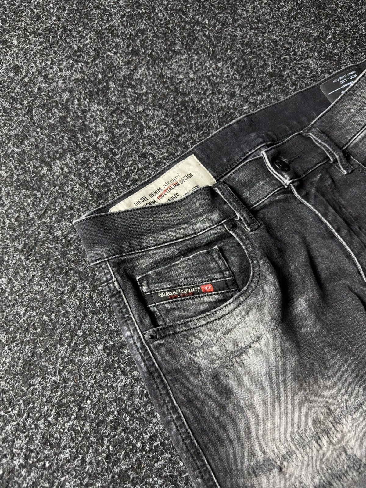 Diesel Luxury Diesel Distressed D-STRUKT Slim Denim pants jeans Size US 30 / EU 46 - 7 Thumbnail