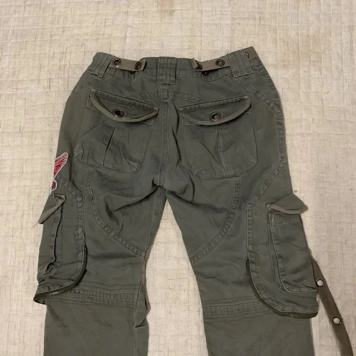 If Six Was Nine H-Boy Designed in Italy W29 L31 Bondage MultiZipper Pants Size US 29 - 14 Thumbnail