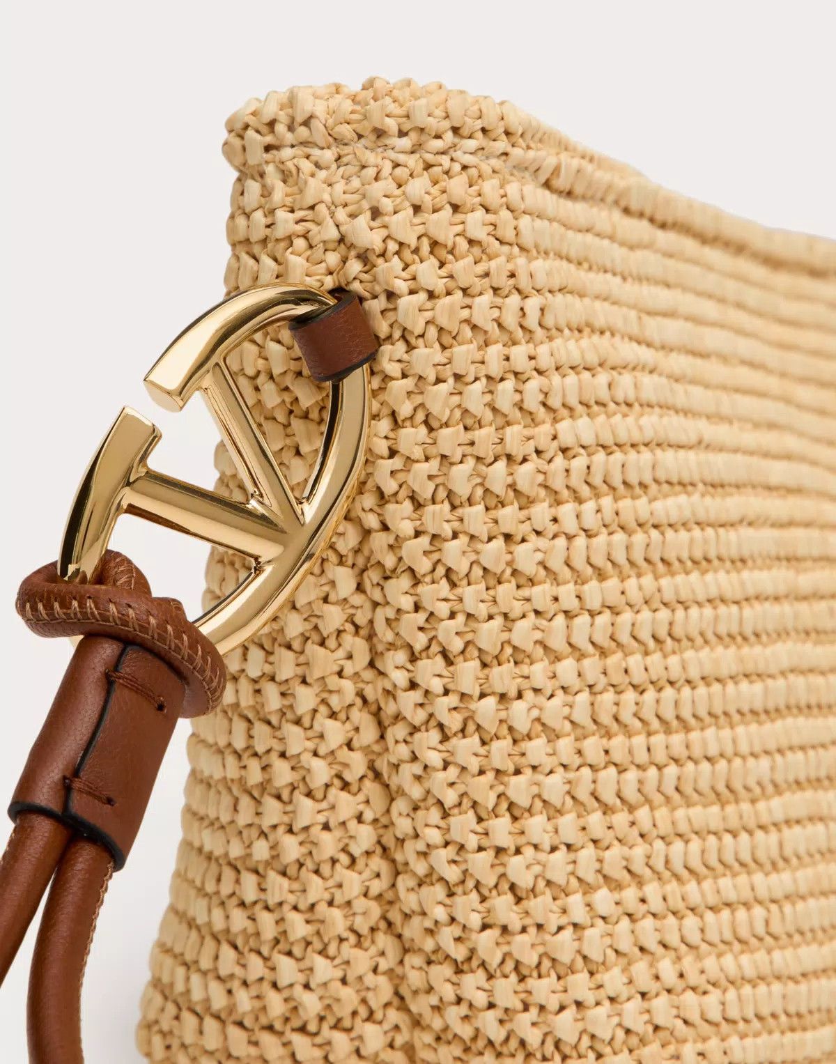 Valentino o1s1wg110625 Size: OS/Escape Clutch in Natural/Beige Size ONE SIZE - 7 Thumbnail