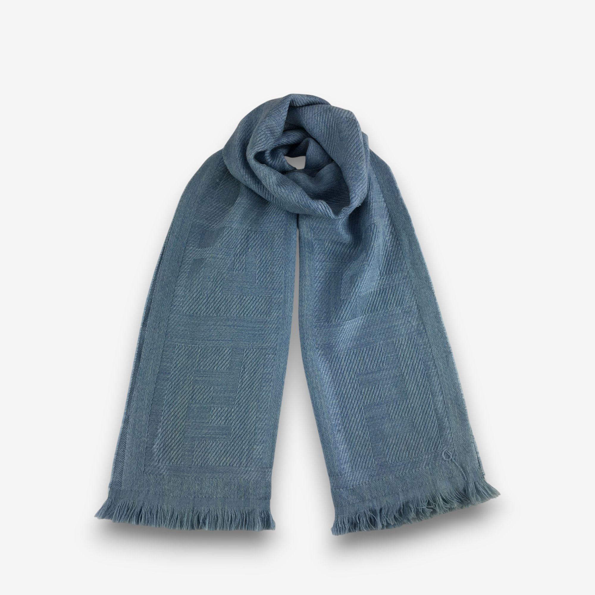 Fendi Vintage Fendi Scarf Muffler Wool Cashmere Scarves Size ONE SIZE - 1 Thumbnail
