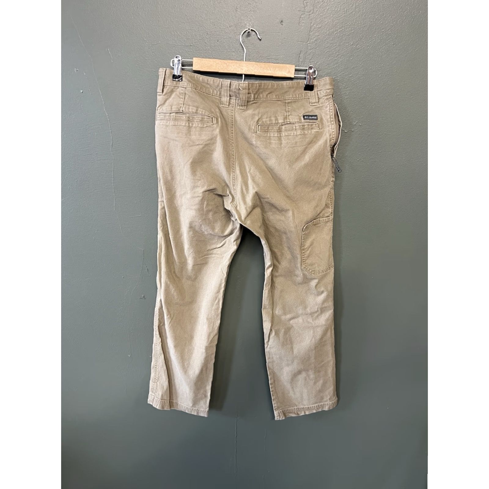 Vintage Columbia Mens Chino Pants Brown 32x30 Regular Inseam 30 Size 32 Mens Size US 32 / EU 48 - 2 Thumbnail