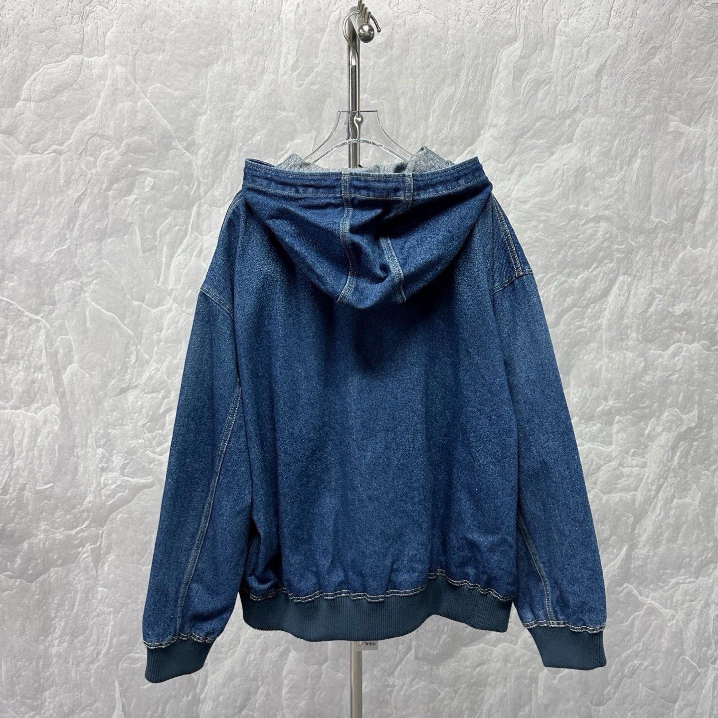 Dior Dior Embroidered Logo Hooded Denim Jacket Size US M / EU 48-50 / 2 - 4 Thumbnail