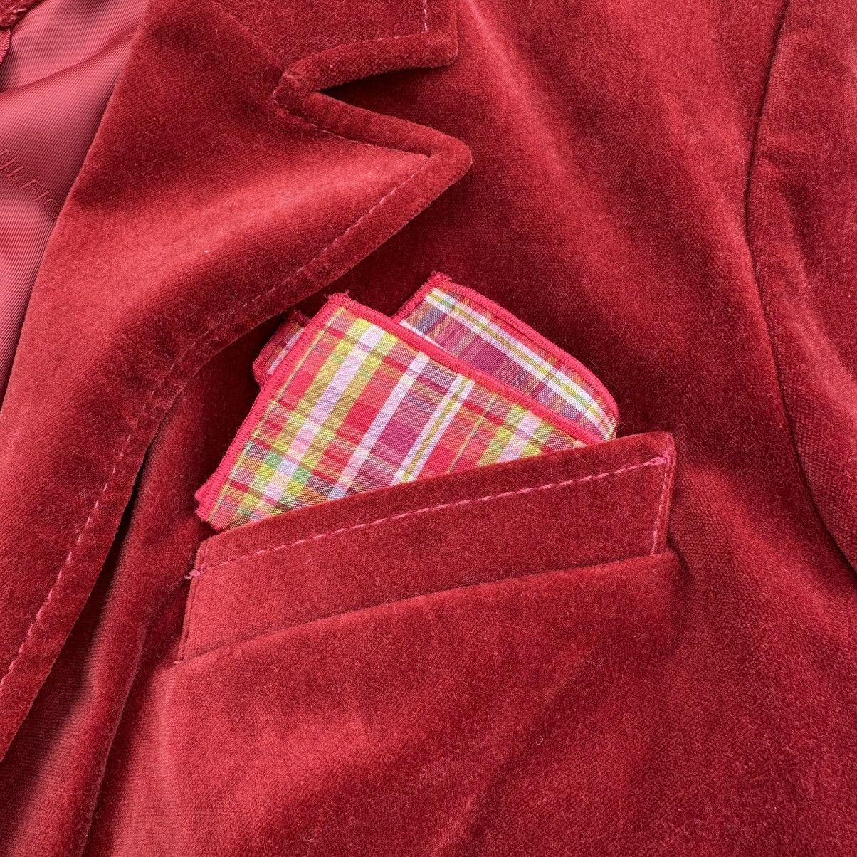 Tommy Hilfiger Luxury Tommy Hilfiger Blazer Jacket Old Money Velvet Y2K Size S / US 4 / IT 40 - 8 Thumbnail