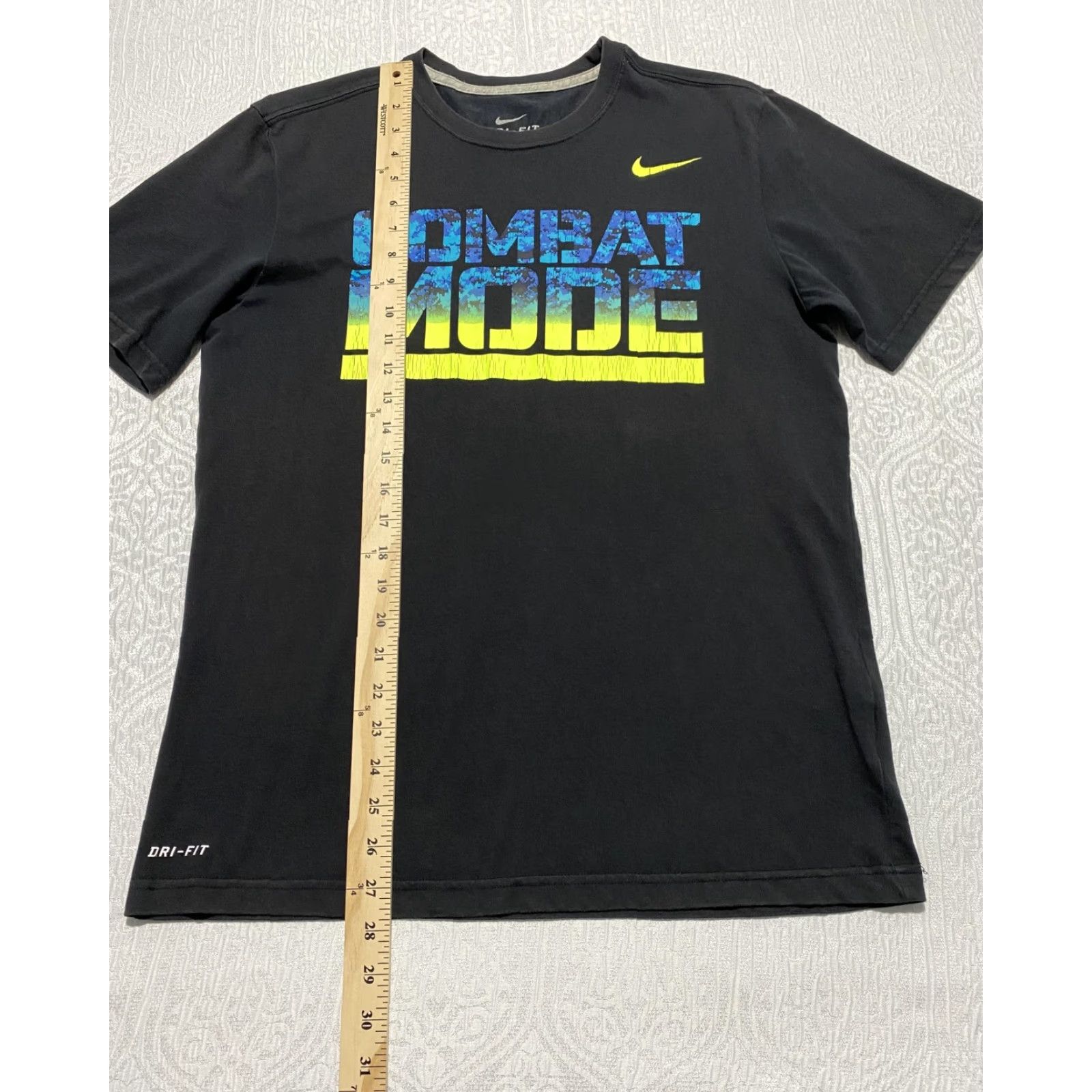 Nike Nike Combat Mode Shirt Mens Medium Black Dri-Fit Graphic Tee Sports Training Shirt Size US M / EU 48-50 / 2 - 7 Thumbnail