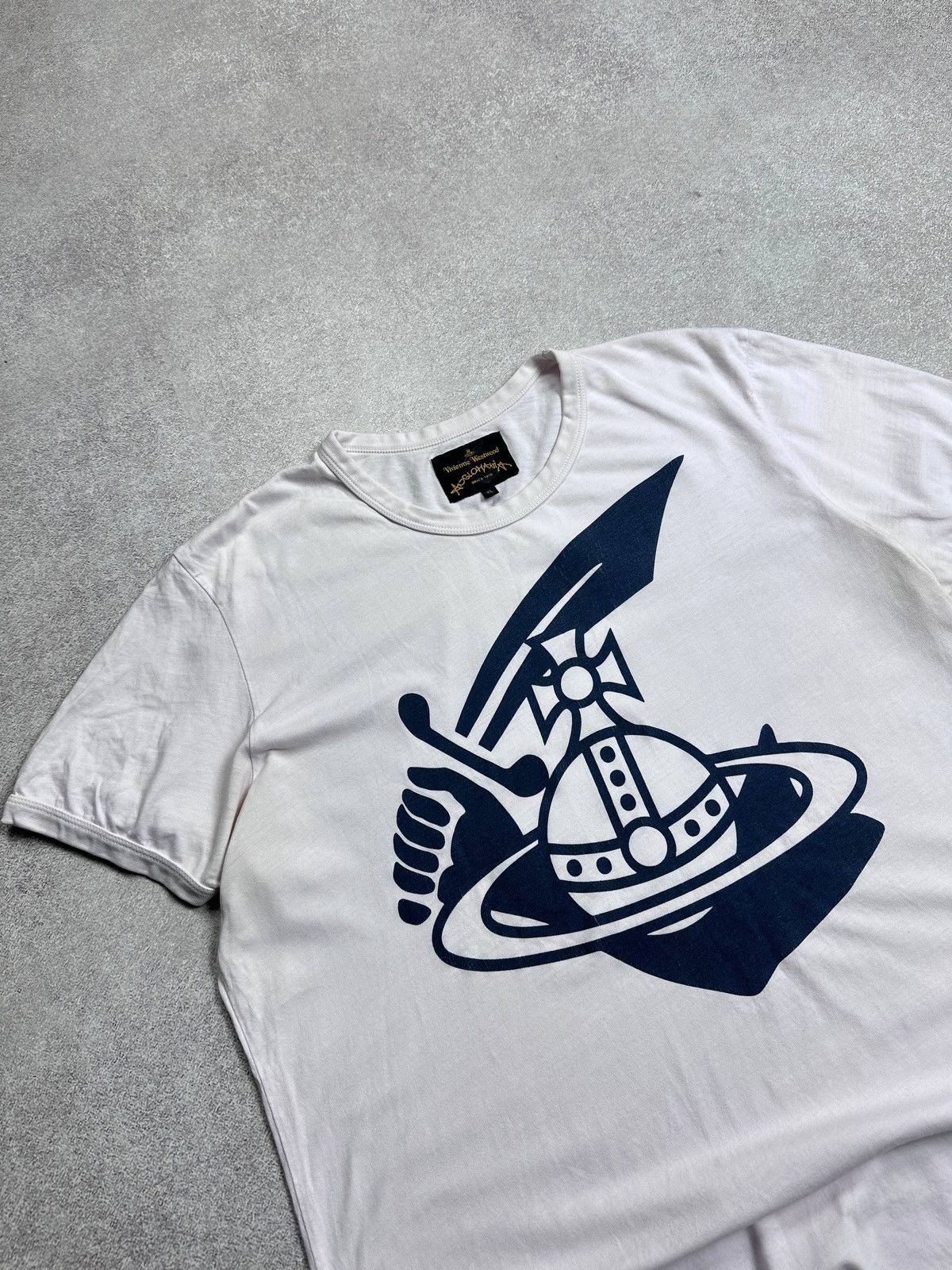 Vivienne Westwood Vintage Vivienne Westwood Anglomania Big Logo T-shirt XL Size US XL / EU 56 / 4 - 2 Thumbnail