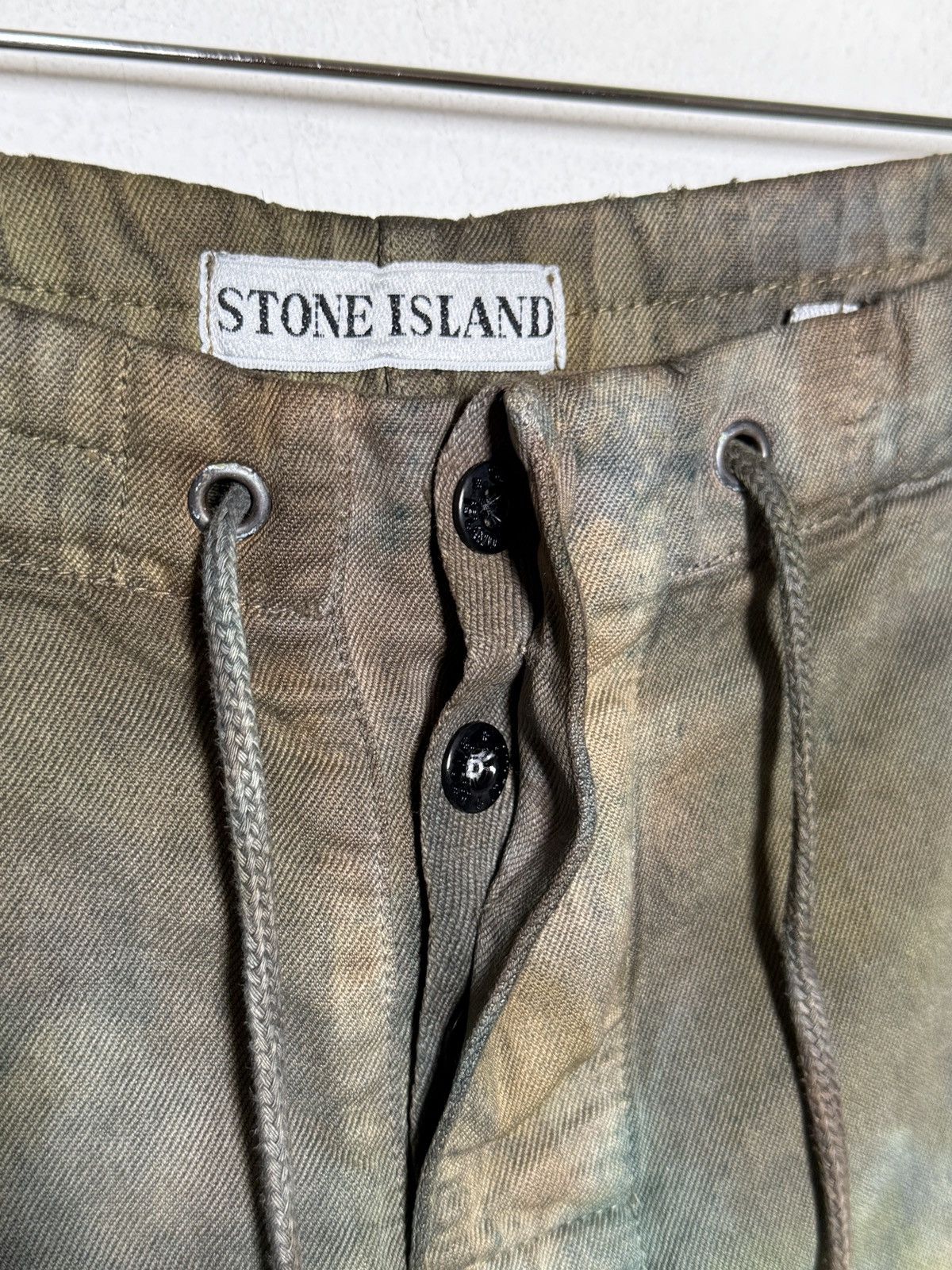 Stone Island vintage archive Hand-dyed Stone Island cotton shorts Size US 34 / EU 50 - 7 Thumbnail