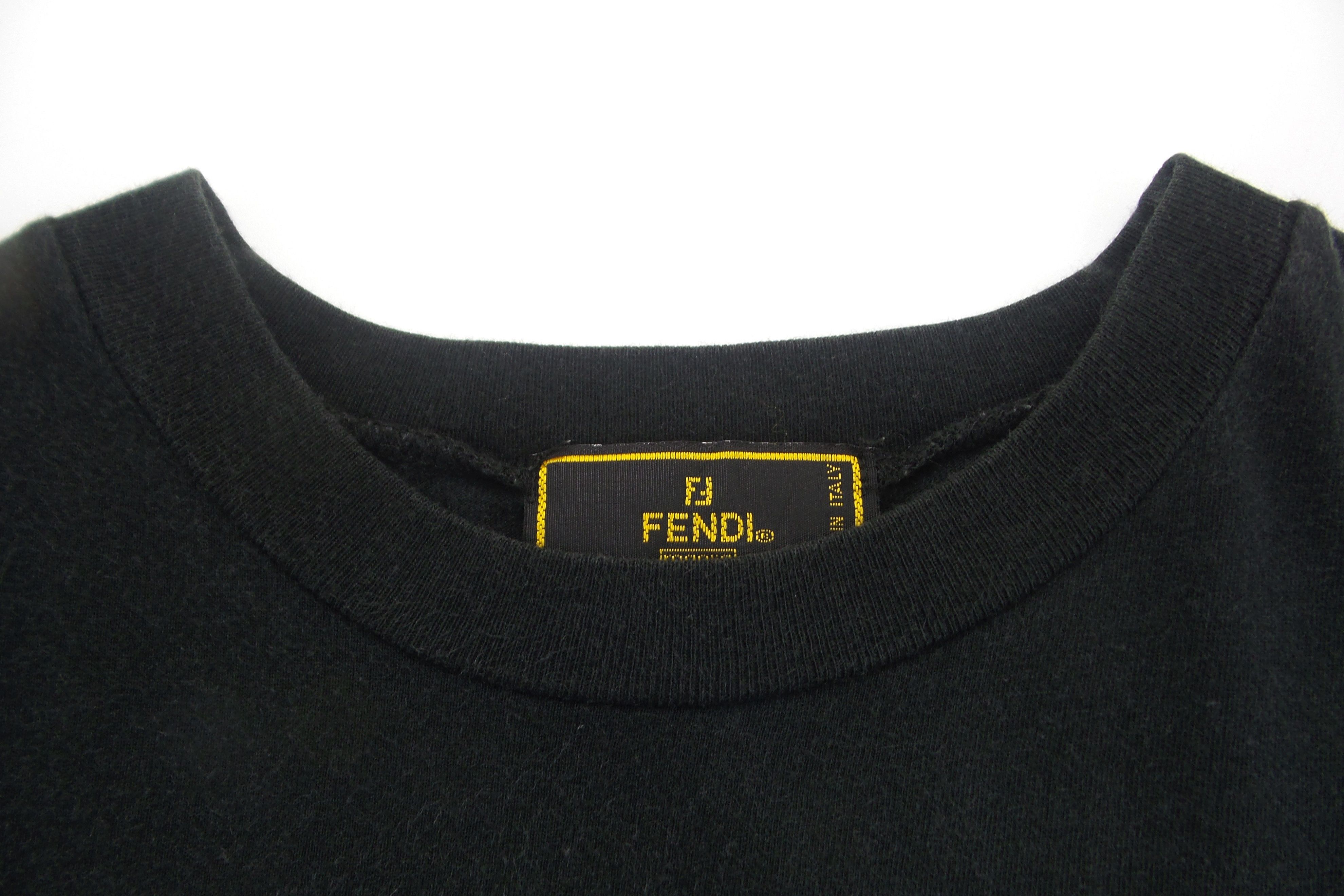Fendi Fendi Fading Big Spell Out T-shirts Size XS / US 0-2 / IT 36-38 - 2 Thumbnail
