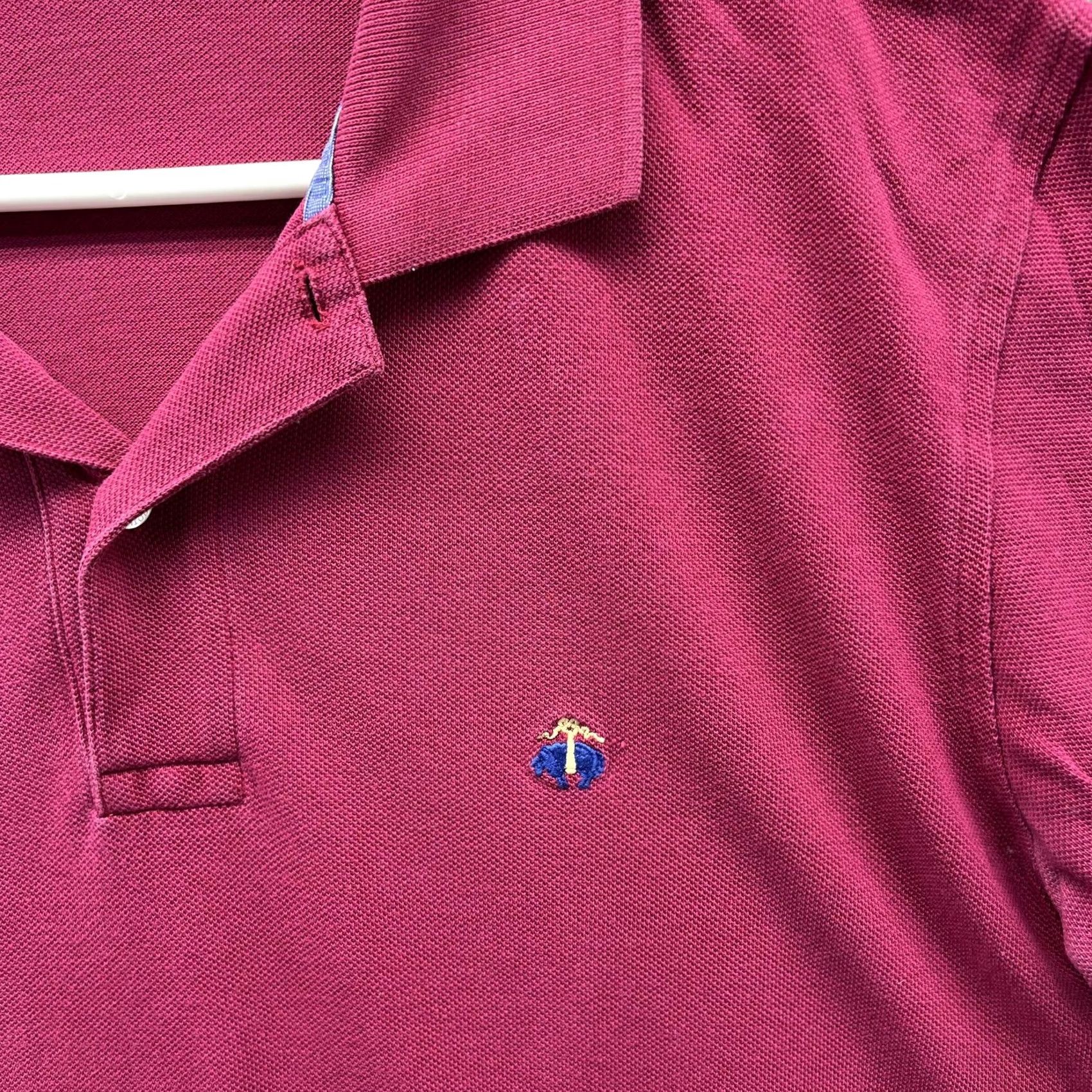 Brooks Brothers Brooks Brothers Polo Shirt Mens M Red 346 Performance Slim Fit Cotton Knit Short Sleeve Embroidered Logo Sports Casual Business Size US M / EU 48-50 / 2 - 7 Thumbnail